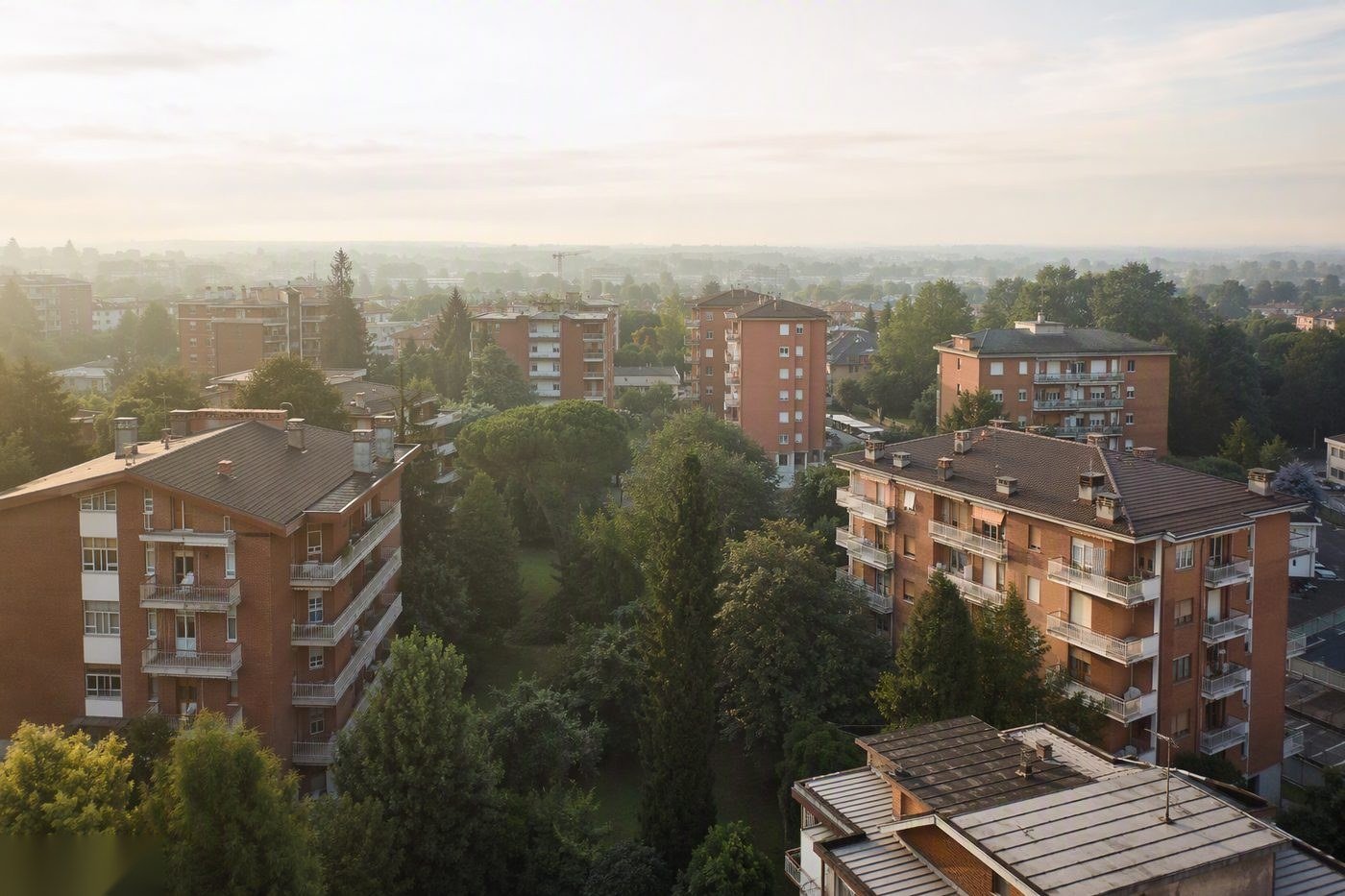 Cantiere di rifacimento terrazzo in un condominio della Brianza — Rifacimento Terrazzo Brianza