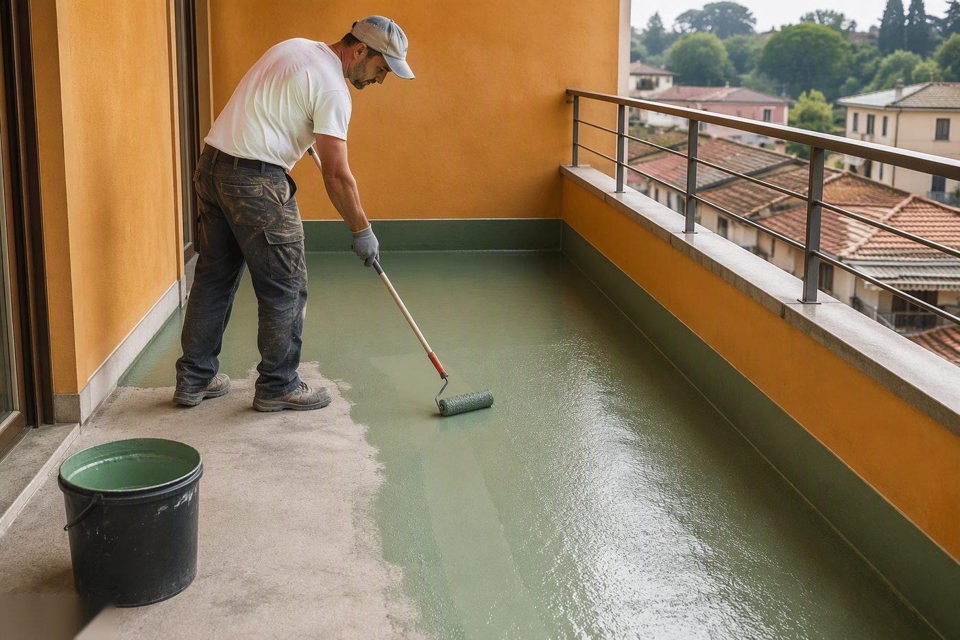 Impermeabilizzazione Terrazzo Senza Demolizione in Brianza — intervento di Rifacimento Terrazzo Brianza